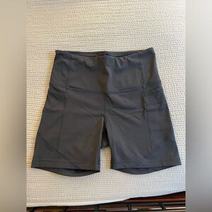 CRZ YOGA Women's Biker Shorts - 5”High Waisted Gym Compression Spandex Shorts